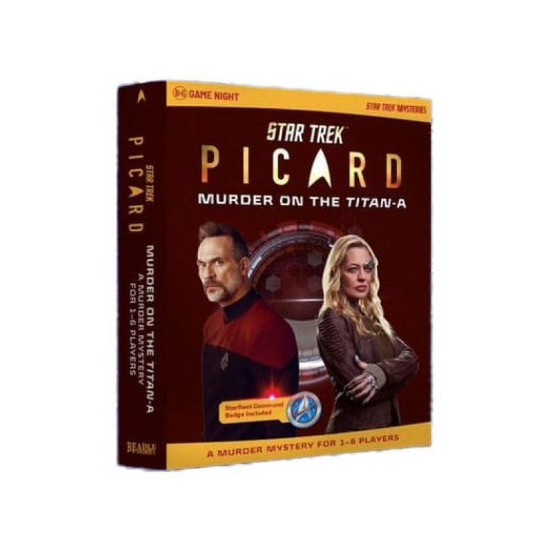Star Trek: Picard Murder Mystery Game Murder on the Titan-A *ANGLAIS*