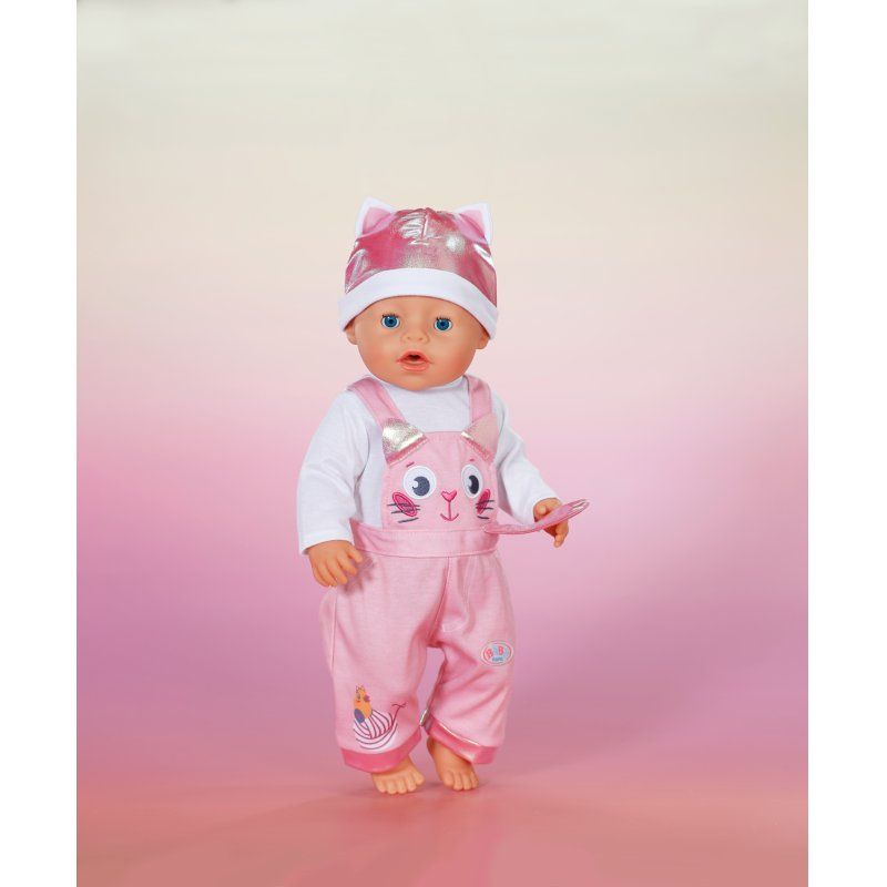 BABY born Onesie with Hat 43cm Doll clothes set