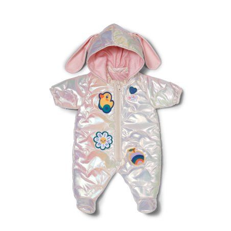 BABY born Winter Suit Cream 43cm Doll playsuit