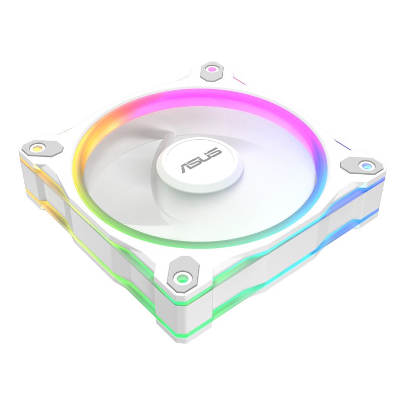 ASUS Prime MR120 Fan ARGB Reverse White Computer case 12 cm