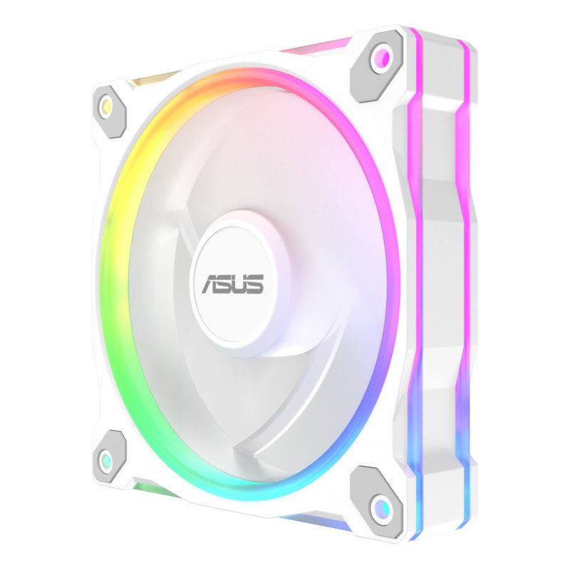 ASUS Prime MR120 Fan ARGB White Boitier PC Ventilateur 12 cm Blanc