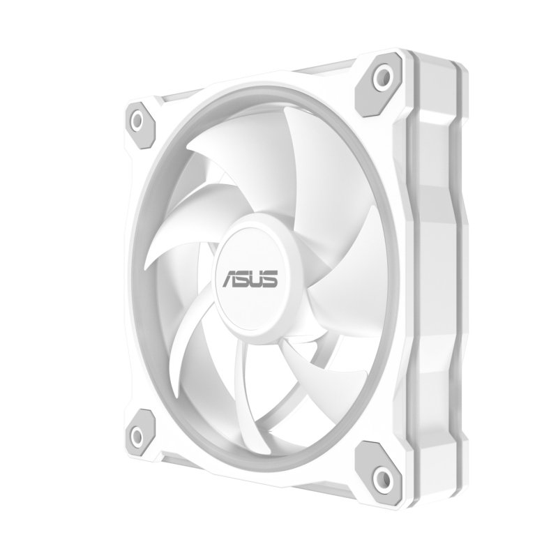 ASUS Prime MR120 Fan ARGB White Boitier PC Ventilateur 12 cm Blanc