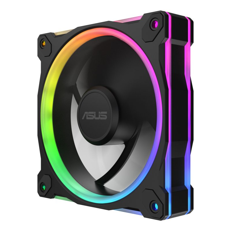ASUS Prime MR120 Fan ARGB Black 3in1 Computer case 12 cm