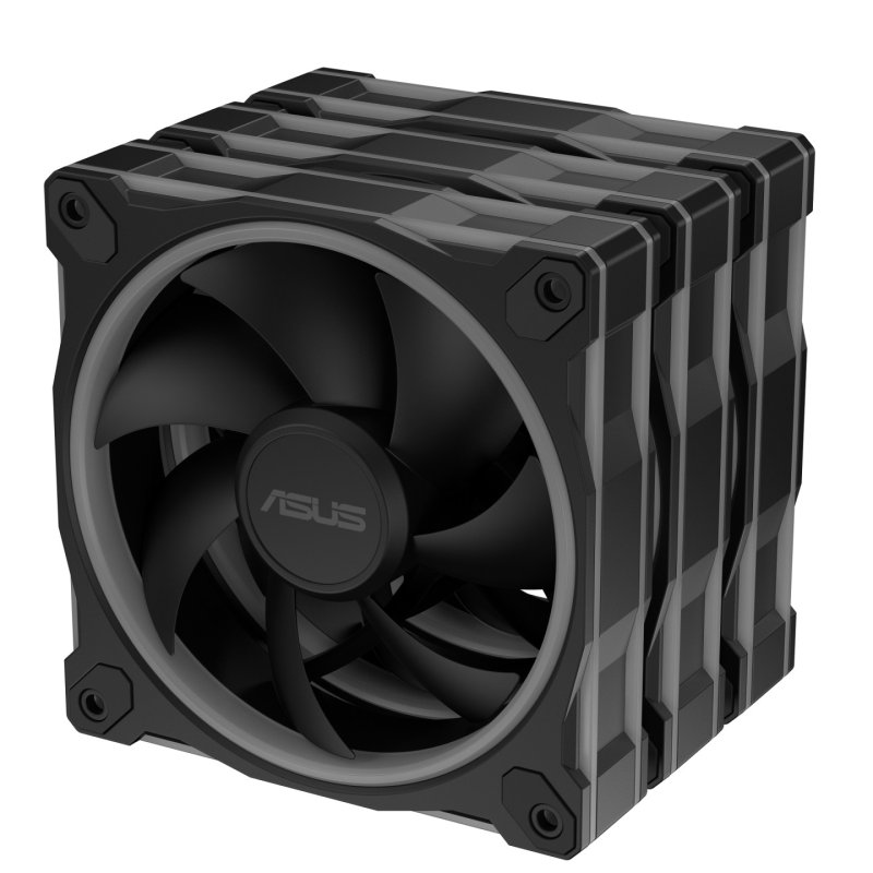 ASUS Prime MR120 Fan ARGB Black 3in1 Boitier PC Ventilateur 12 cm Noir