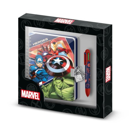 AVENGERS - Gift Box - Journal Intime Stylo