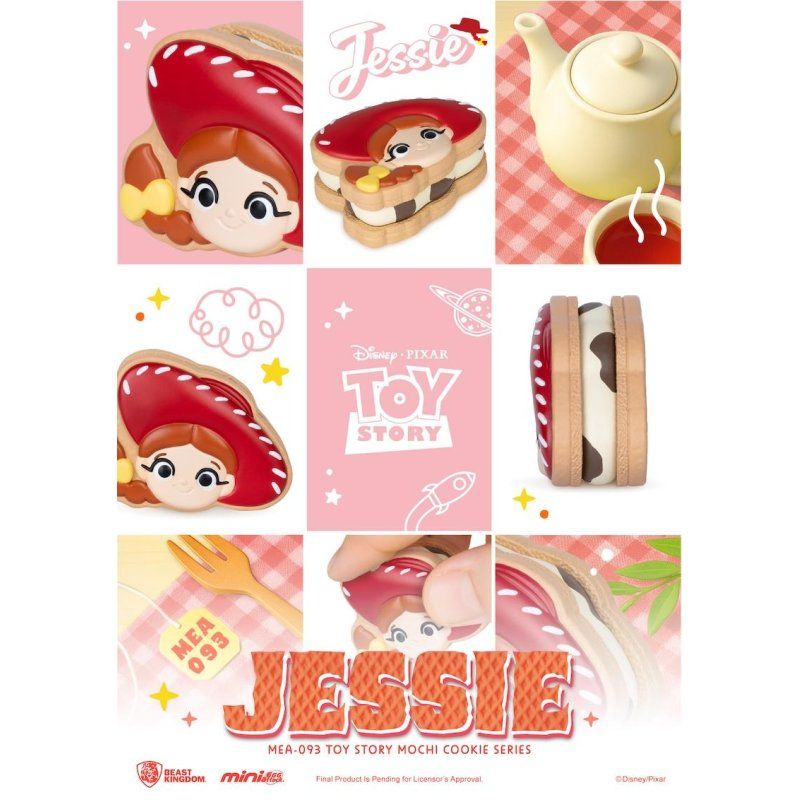 TOY STORY - Mochi Cookie - Set 6 Figurine Blind Box 8cm