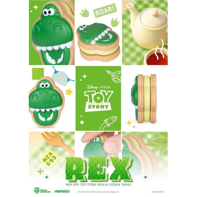 TOY STORY - Mochi Cookie - Set 6 Figurine Blind Box 8cm