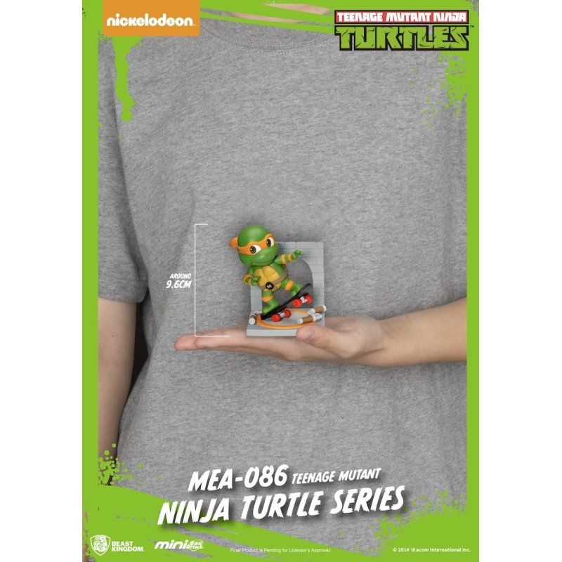 LES TORTUE NINJA - Set 6 Figurine Blind Box 8cm