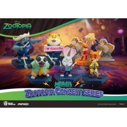 ZOOTOPIA - Concert Series - Set 6 Figurine Blind Box 8cm