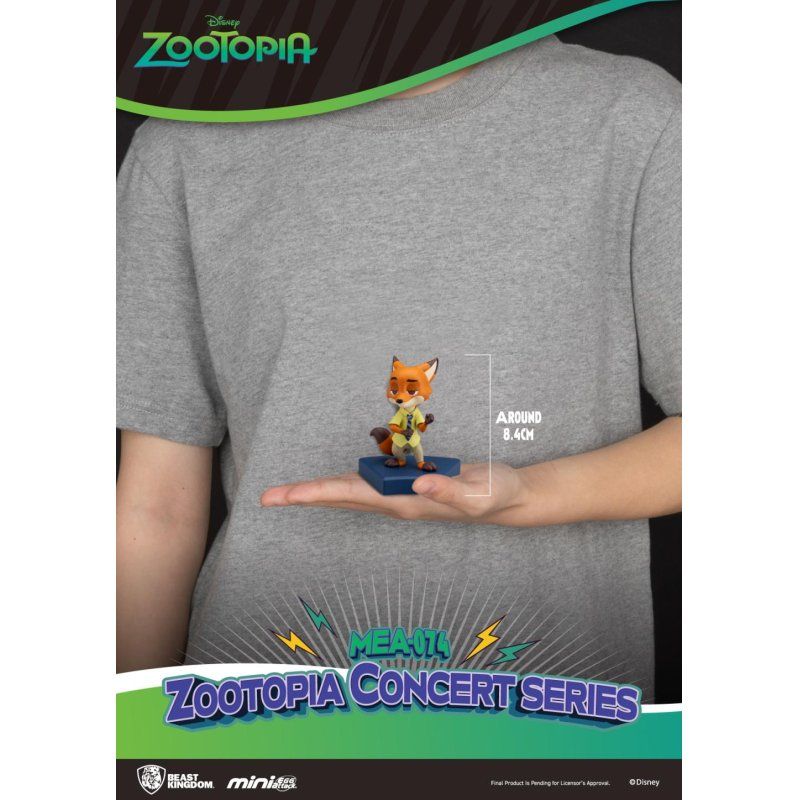 ZOOTOPIA - Concert Series - Set 6 Figurine Blind Box 8cm