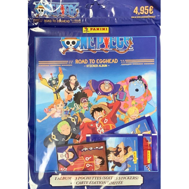 ONE PIECE - Panini Starter Pack (1 album 3 packets) - FR