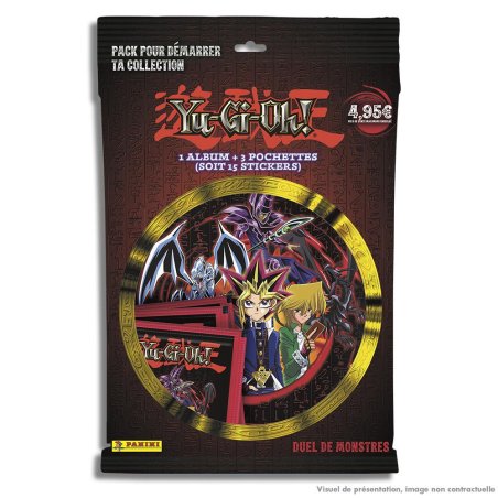 YU-GI-OH! - Panini Starter Pack (1 album 3 packets) - FR