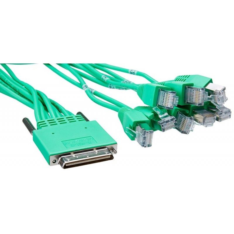 Cisco CAB-HD8-ASYNC-RF câble Série Vert 3 m 8 x RJ-45