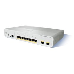 Cisco Catalyst WS-C2960CPD-8PT-L Managed L2 Fast Ethernet (10/100) Power over Ethernet (PoE) White