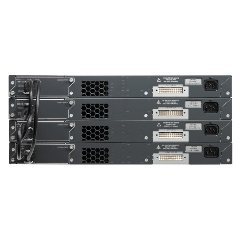 Cisco Catalyst WS-C2960X-48TS-L Managed L2 Gigabit Ethernet (10/100/1000) 1U Black