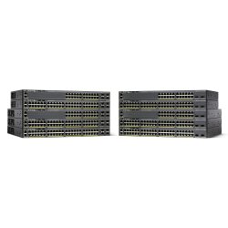 Cisco Catalyst C2960XR24TSI, Refurbished Géré L3 Gigabit Ethernet (10/100/1000) 1U Noir