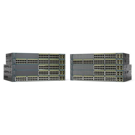 Cisco Catalyst C2960 48TC-L, Refurbished Géré L2 Fast Ethernet (10/100) Noir