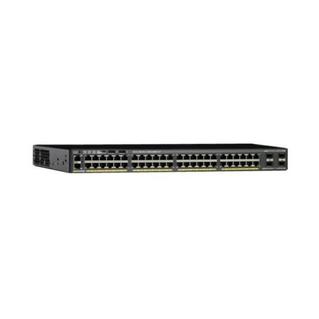 Cisco Catalyst WS-C2960X-48FPS-L Managed L2/L3 Gigabit Ethernet (10/100/1000) Power over Ethernet (PoE) Black