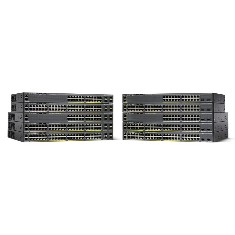 Cisco Catalyst WS-C2960X-48FPS-L Managed L2/L3 Gigabit Ethernet (10/100/1000) Power over Ethernet (PoE) Black