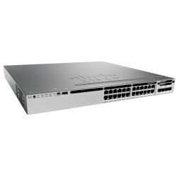 Cisco Meraki 3850, Refurbished Managed Gigabit Ethernet (10/100/1000) Power over Ethernet (PoE) 1U Black, Grey