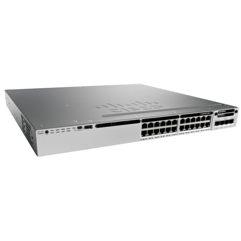 Cisco Meraki 3850, Refurbished Managed Gigabit Ethernet (10/100/1000) Power over Ethernet (PoE) 1U Black, Grey