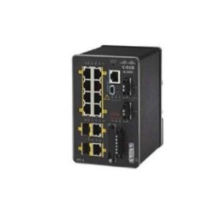 Cisco IE-2000-8TC-G-E, Refurbished Géré L2 Fast Ethernet (10/100) Noir