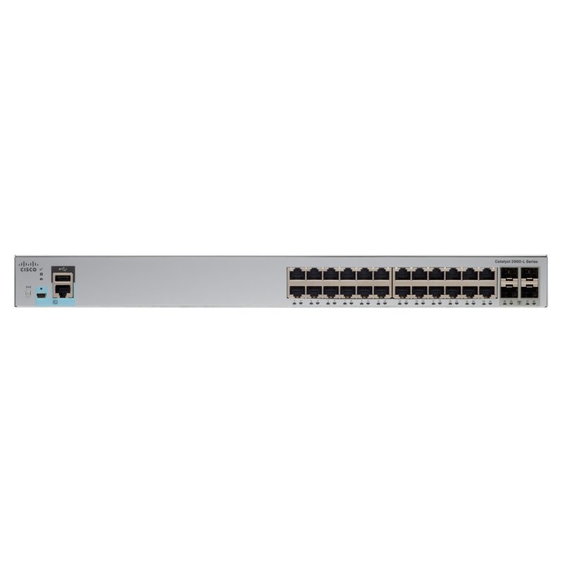 Refurb/Cat 2960L 24prt GigE 4x1GSFP LAN