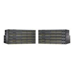 Cisco Catalyst C2960X24TSLL, Refurbished Managed L2/L3 Gigabit Ethernet (10/100/1000) 1U Black