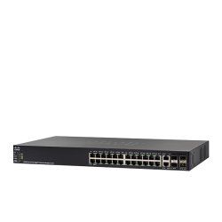 Cisco SG550X-24-K9 Managed L3 Gigabit Ethernet (10/100/1000) 1U Black