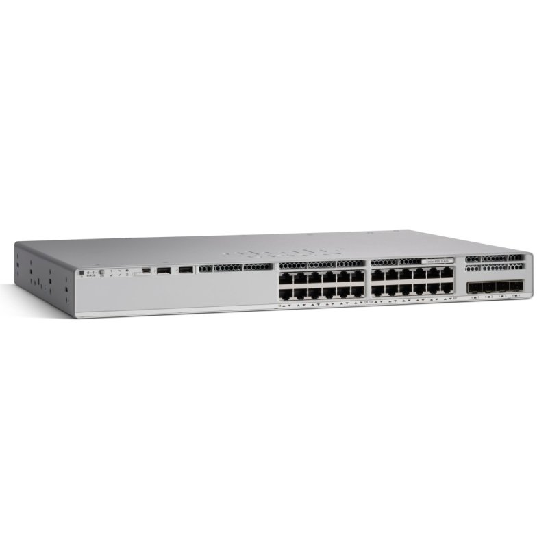 Cisco Catalyst C9200L Géré L3 Gigabit Ethernet (10/100/1000) Connexion Ethernet, supportant l'alimentation via ce