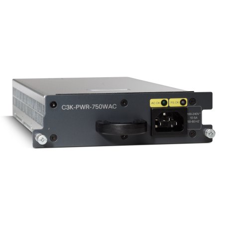 Cisco C3K-PWR-750WAC, Refurbished composant de commutation Alimentation électrique