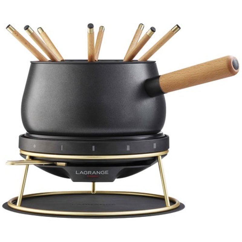 FONDUE HÉRITAGE 3L 4 TH° 8 PICS EN BOIS *