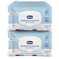 Chicco Newborn Baby Multipurpose Cleaning Wipes with Plaquette Alcohol-Free Perfumed Suitable for Sensitive Skin