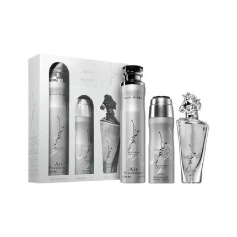 Lattafa Maahir Legacy Eau De Parfum Gift Set - 100 Ml