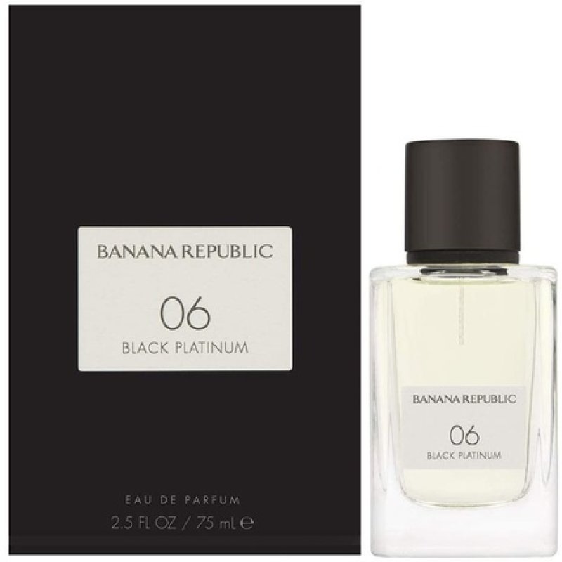 Banana Republic Black Platinum Eau De Parfum Unisex Fragrance 75ml Spray