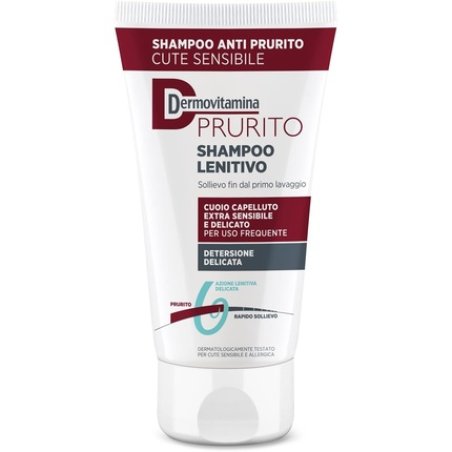 Dermovitamina Prurito Soothing Shampoo for Sensitive Scalp 200ml