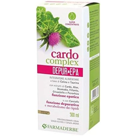 Farmaderbe Cardo Complex Depur Epa Liver Function Detoxifier Supplement 500ml