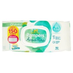 Pampers Acqua Pura Wipes - 52 Pieces