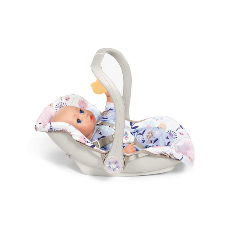 Zapf BABY born Babyschale Blumen