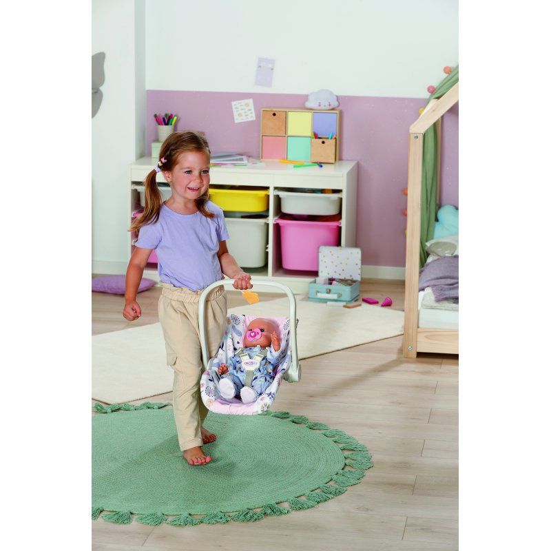 BABY born Comfort Seat Flower Doll travel seat