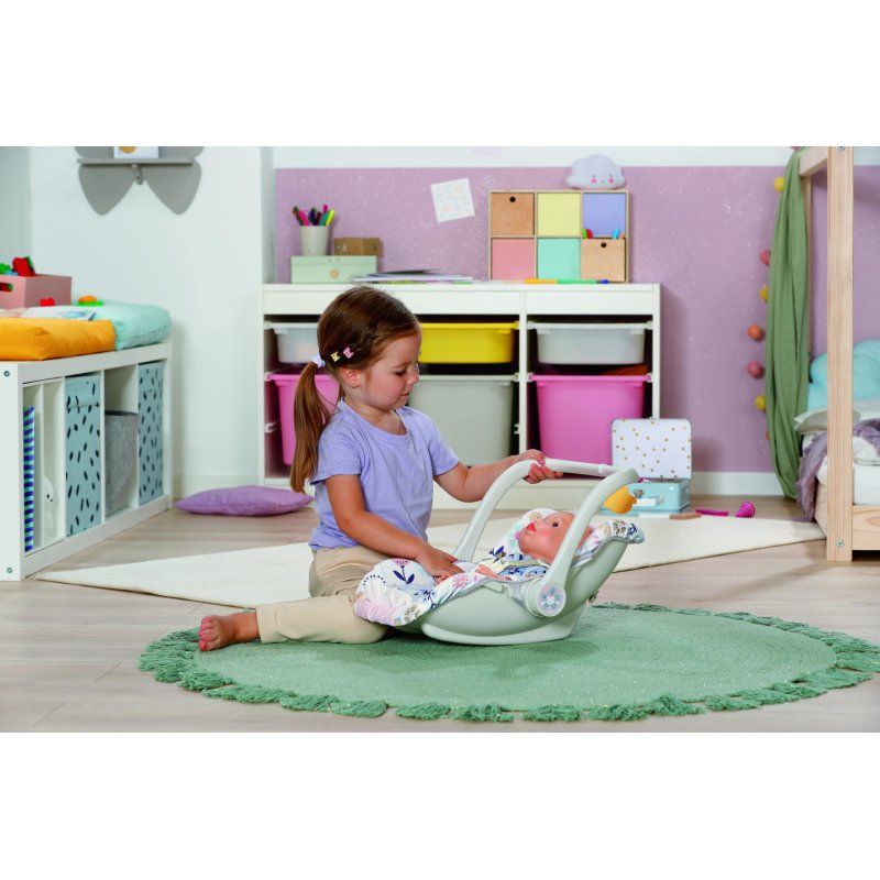 BABY born Comfort Seat Flower Doll travel seat