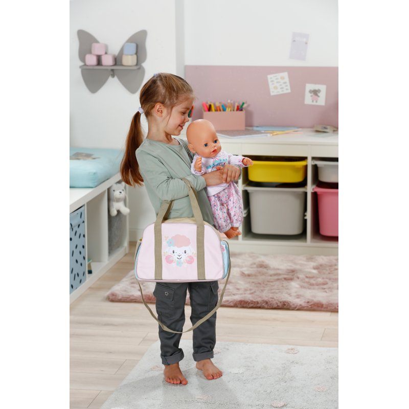 Zapf BABY born Wickeltasche Blumen