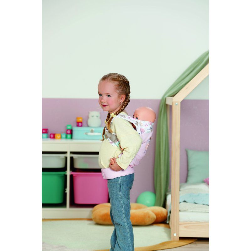 Zapf BABY born Babytragesitz Blumen