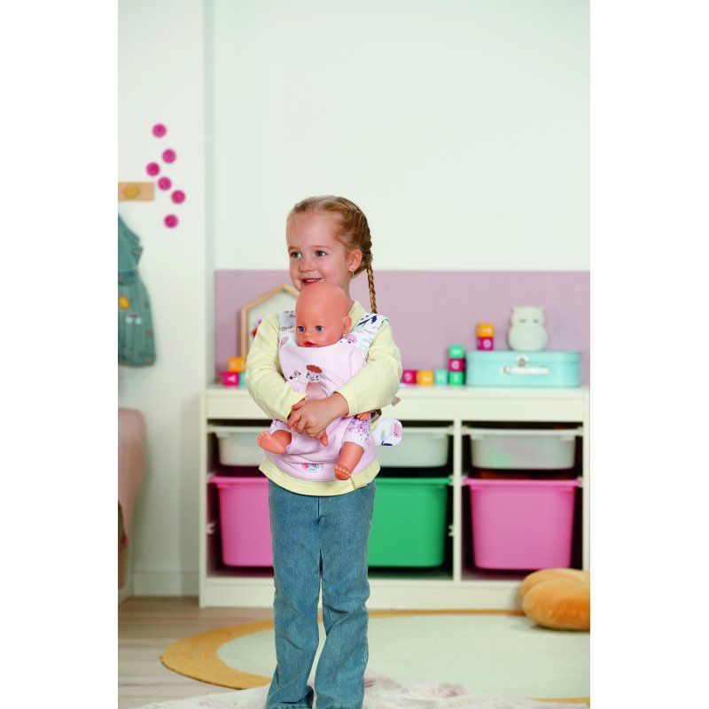 BABY born Baby Carrier Flower Poussette pour poupée