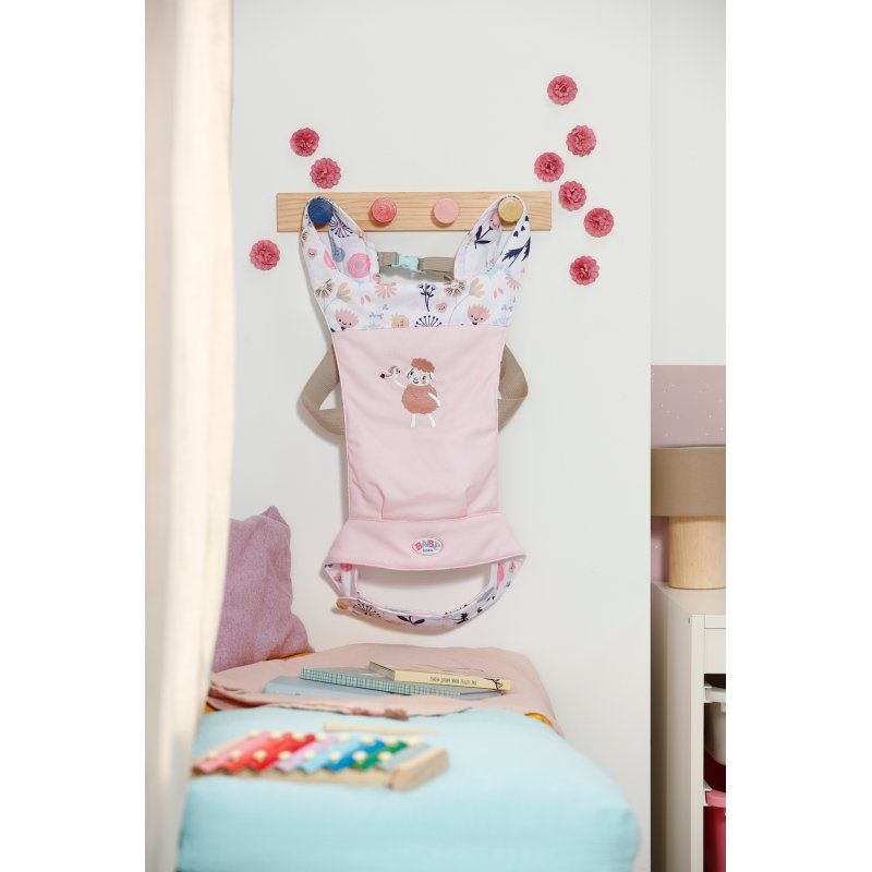 BABY born Baby Carrier Flower Poussette pour poupée