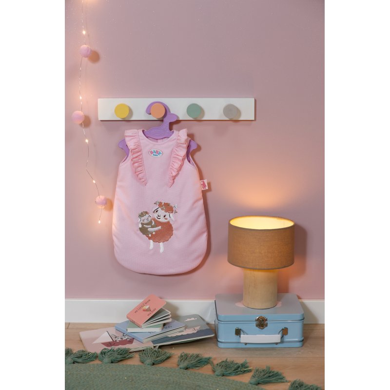 Zapf BABY born Schlafsack Blumen