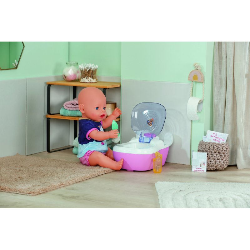 BABY born Toilet Doll toilet