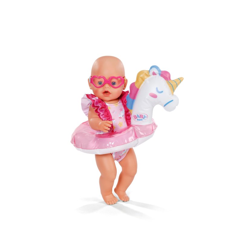 Zapf BABY born Schwimm-Set Einhorn 43cm