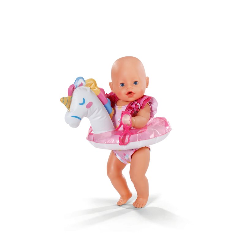Zapf BABY born Schwimm-Set Einhorn 43cm