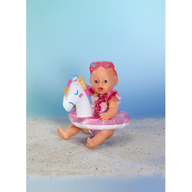 Zapf BABY born Schwimm-Set Einhorn 43cm